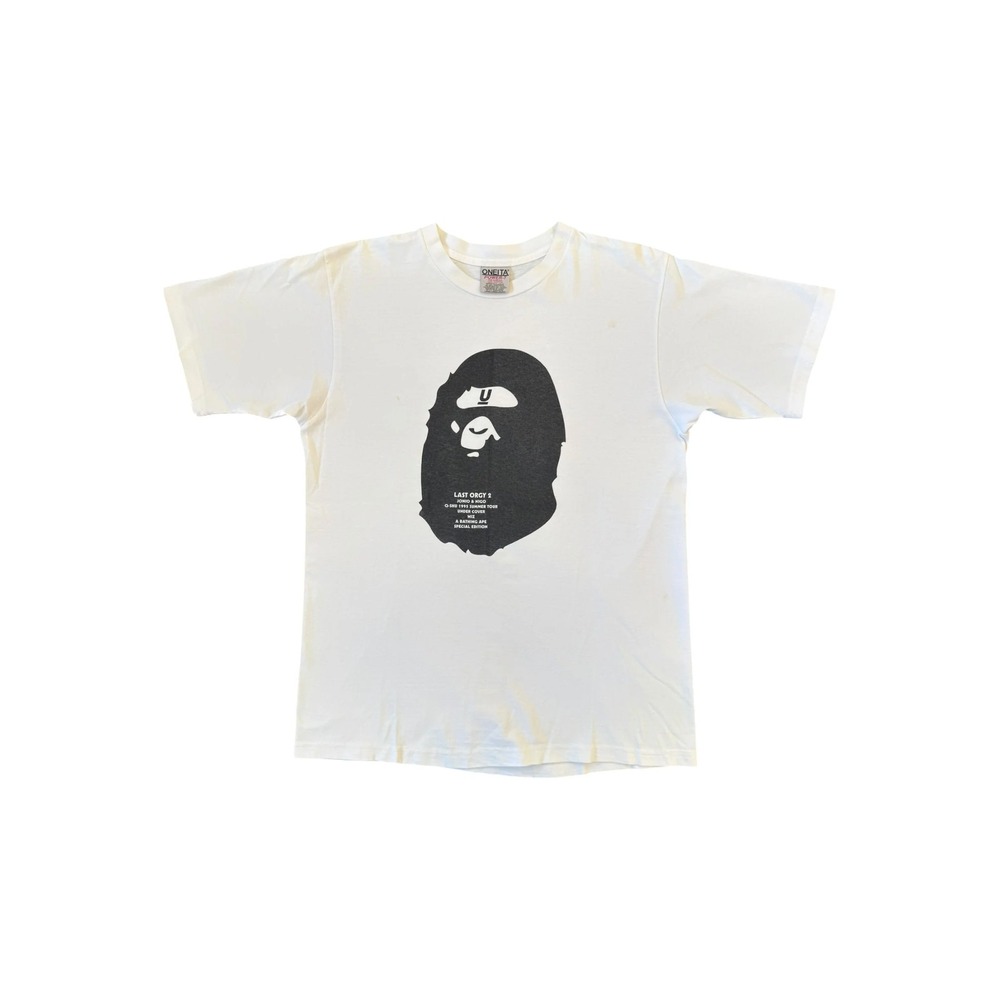 Bape 90s Bape x Undercover Last Orgy 2 1995 Tour Oneita Size Large